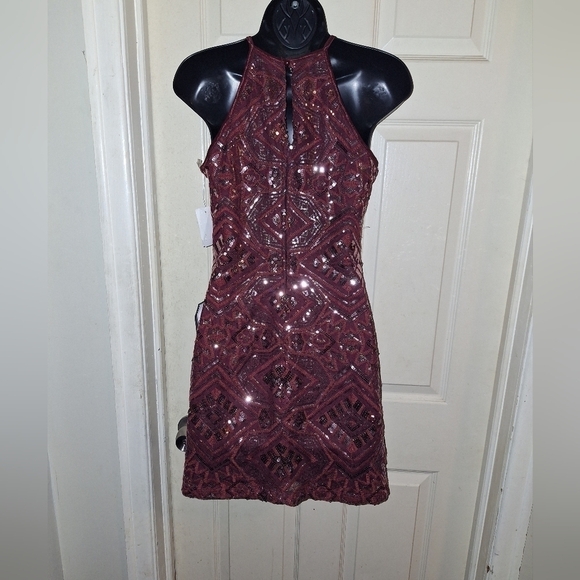 Crystal doll sequin dress NWT size 3 - Picture 4 of 5